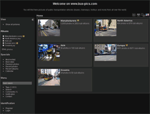 Tablet Screenshot of bus-pics.com